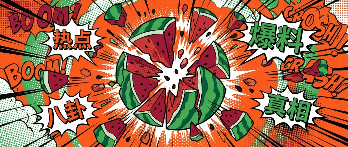 果冻视频传媒 今日头瓜爆炸漫画横幅